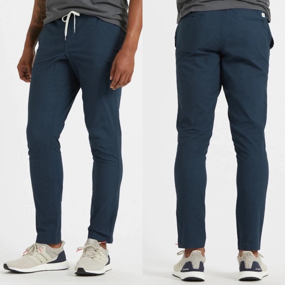 Vuori Men’s Ripstop Climber Pant In Indigo Blue Size Small